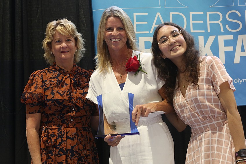 Lisa Carlton, Lisa Bechtold and Samantha Linares-Zabala