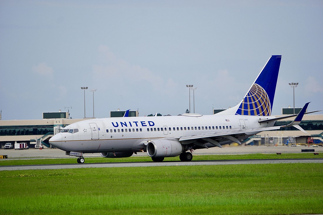 United Airlines is one of 10 carriers with operations at Sarasota-Bradenton International Airport.