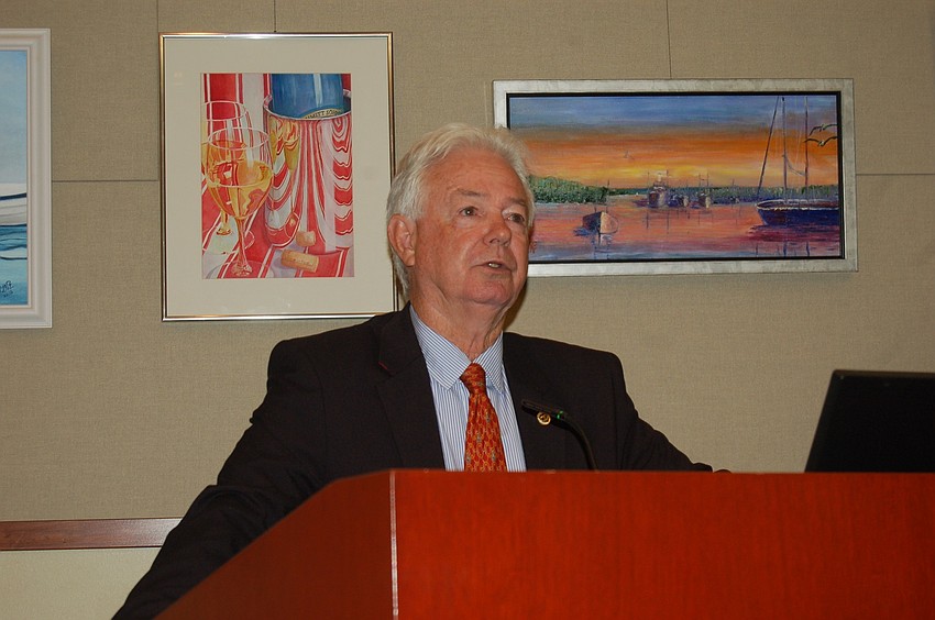 Former Mayor and Longboat Key Foundation Chair Jim Brown is helping the town fundraise to build a Town Center stage.