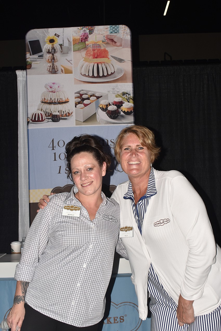 Michelle Potts and Kelly Erdmann from Nothing Bundt Cakes