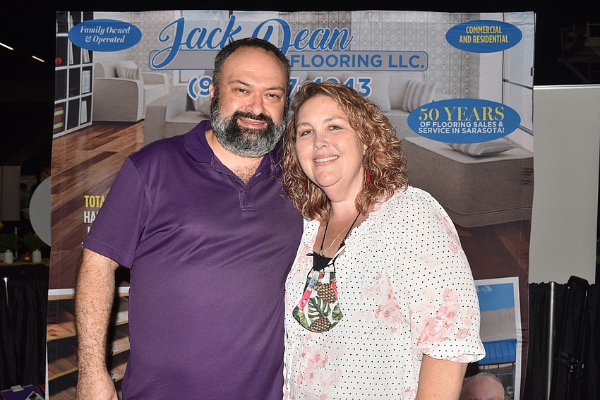 Ramin and Deanna Mesghali from Jack Dean Flooring