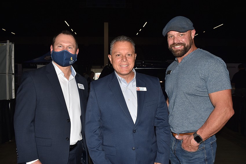 Attendees Mike Talerico, Dom DiMaio and Nate Davidson