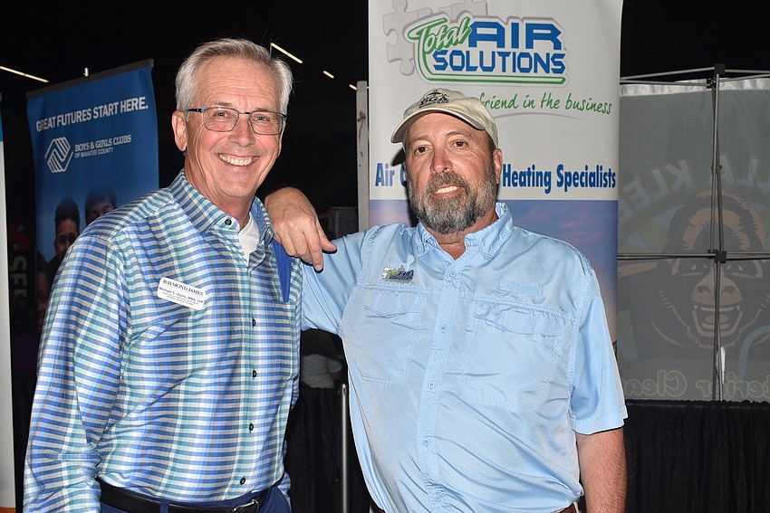 Attendee Michael Vejins and Al Benincasa from Total Air Solutions