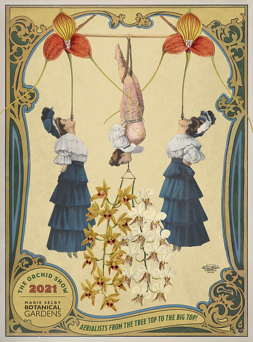 Vintage circus posters will be on display at Selby Gardensâ€™ annual Orchid Show that runs Oct. 9 to Nov. 28.
