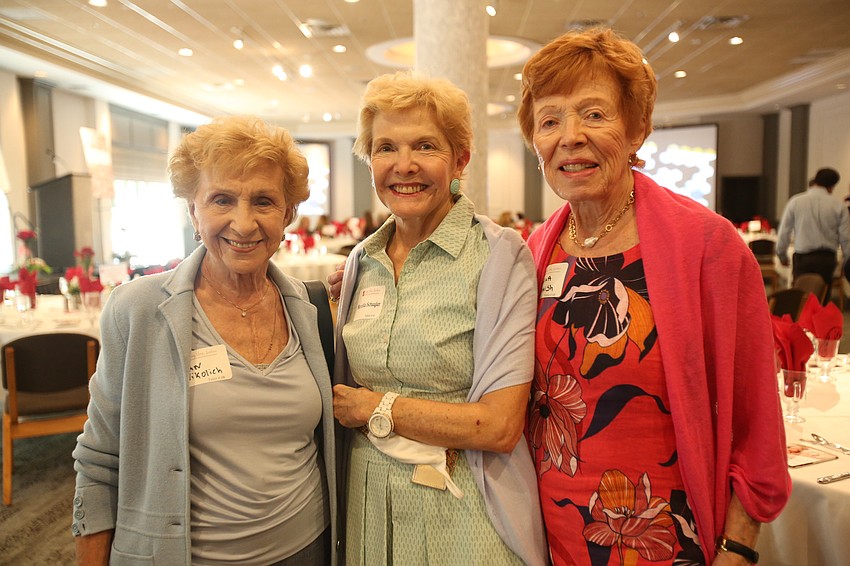Fran Nikolich, Marcella Schuyler and Marita Marsh