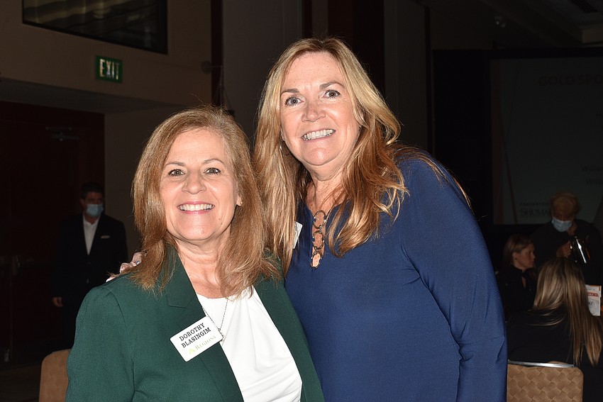 Dorothy Blasingim and Jeanne Armour