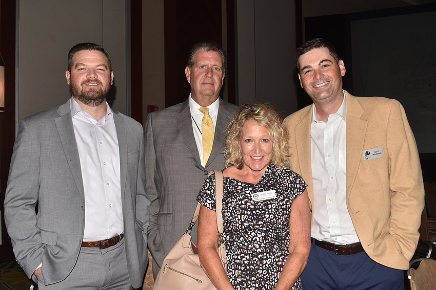 John Hines, Kevin Bayne, Matt Moldovan and Sally Shely