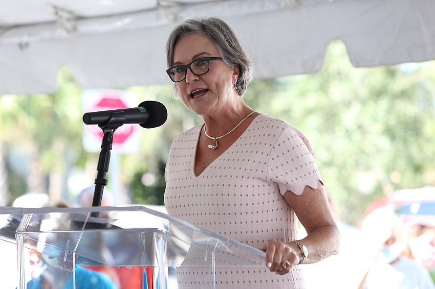 Board president Teresa Jones reflected on the years of work.