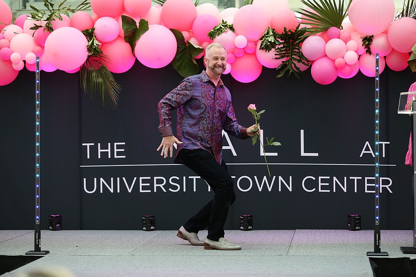 Jeffrey Kin owns the runway.