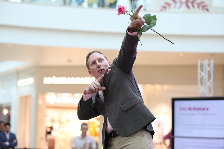 Eric McNamara poses his very best.