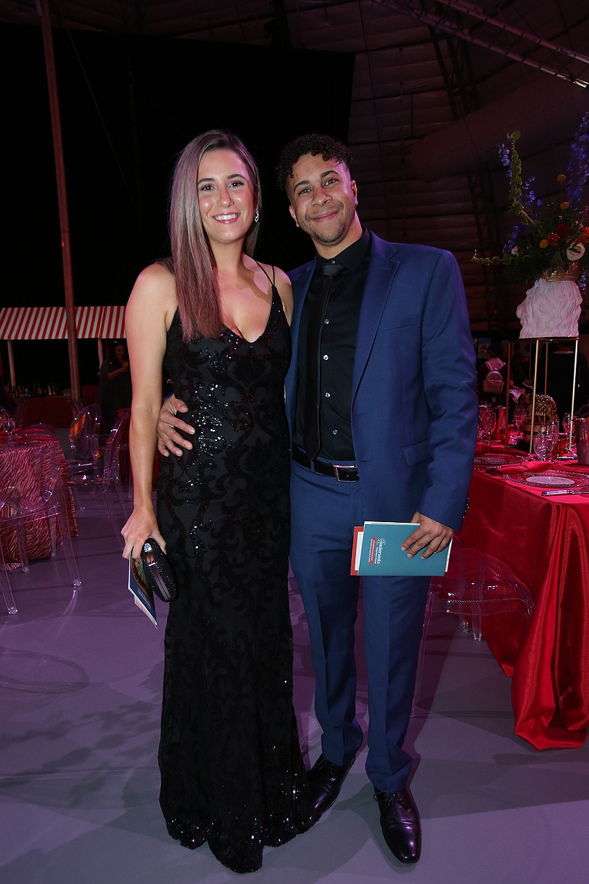 Shelby Lutinski and Marvin Massenburg