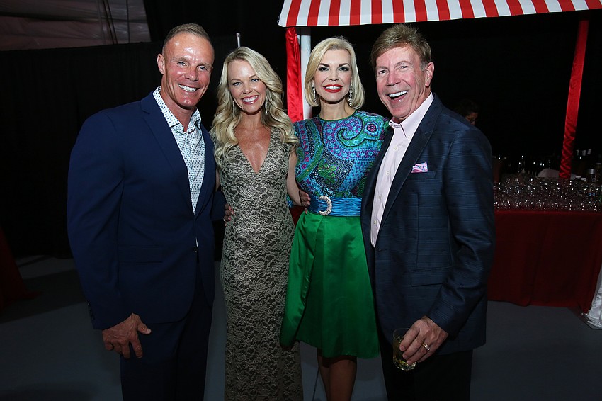 Josh Haas and Autumn McConnell with Inna and Steve Snyder