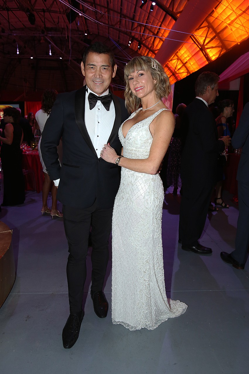 Brian Tomori with Rachel Drude-Tomori