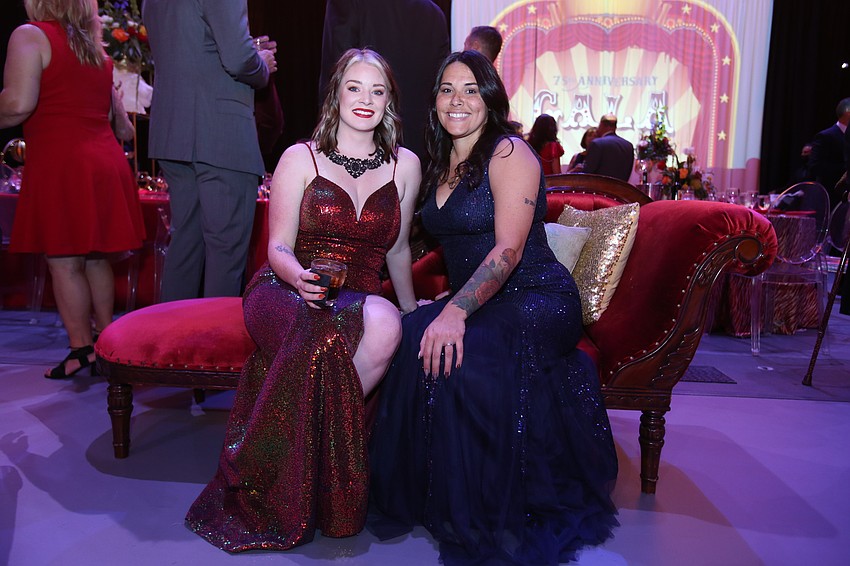 Sarah Percy and Sharmaine Blackstone