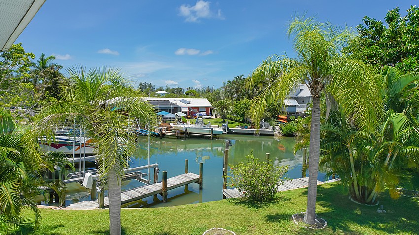 The property includes three docks.