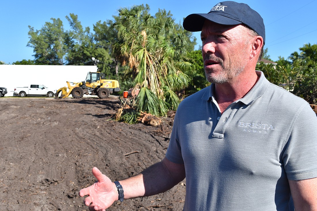 Brista Homes founder and President Mark Ursini prefers to build two single-family homes on Buttonwood Drive. If the Nov. 2 referendum fails, he plans to develop an additional office building.