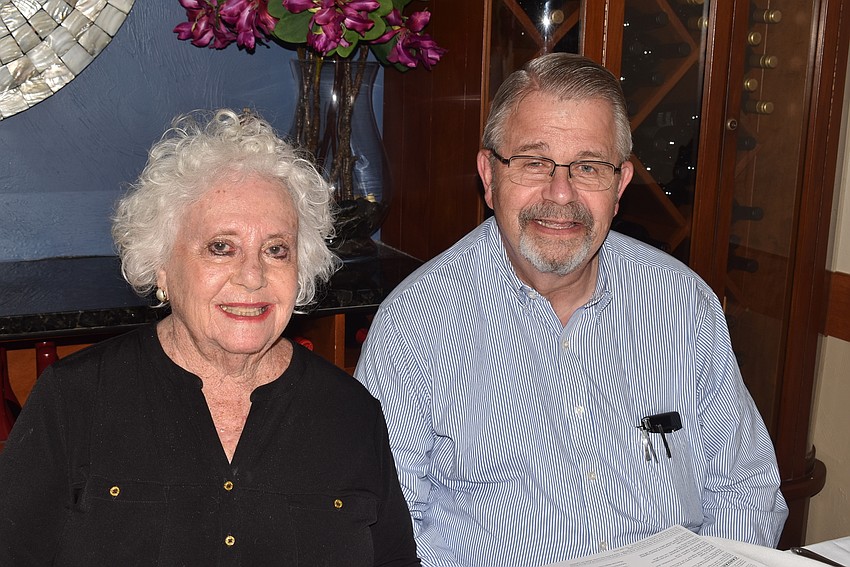Phyllis Ploener and Rabbi Stephen Sniderman
