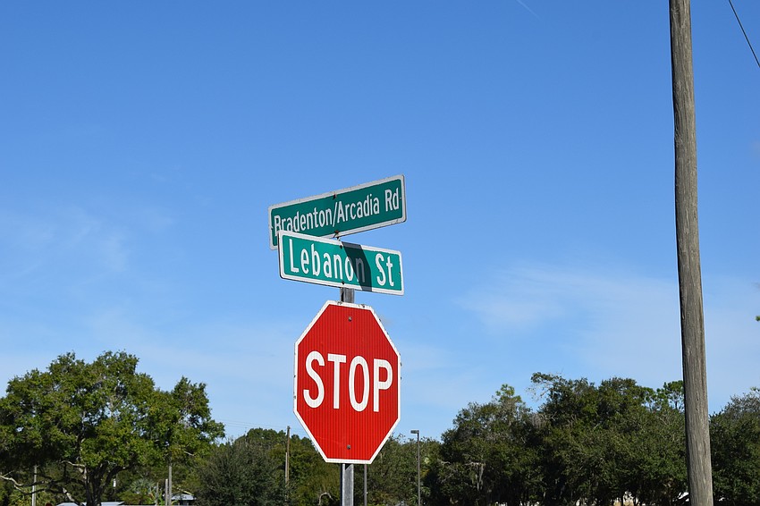 The church campus, at the corner of Bradenton/Arcadia Road and Lebanon Street in Myakka City, takes up a block.