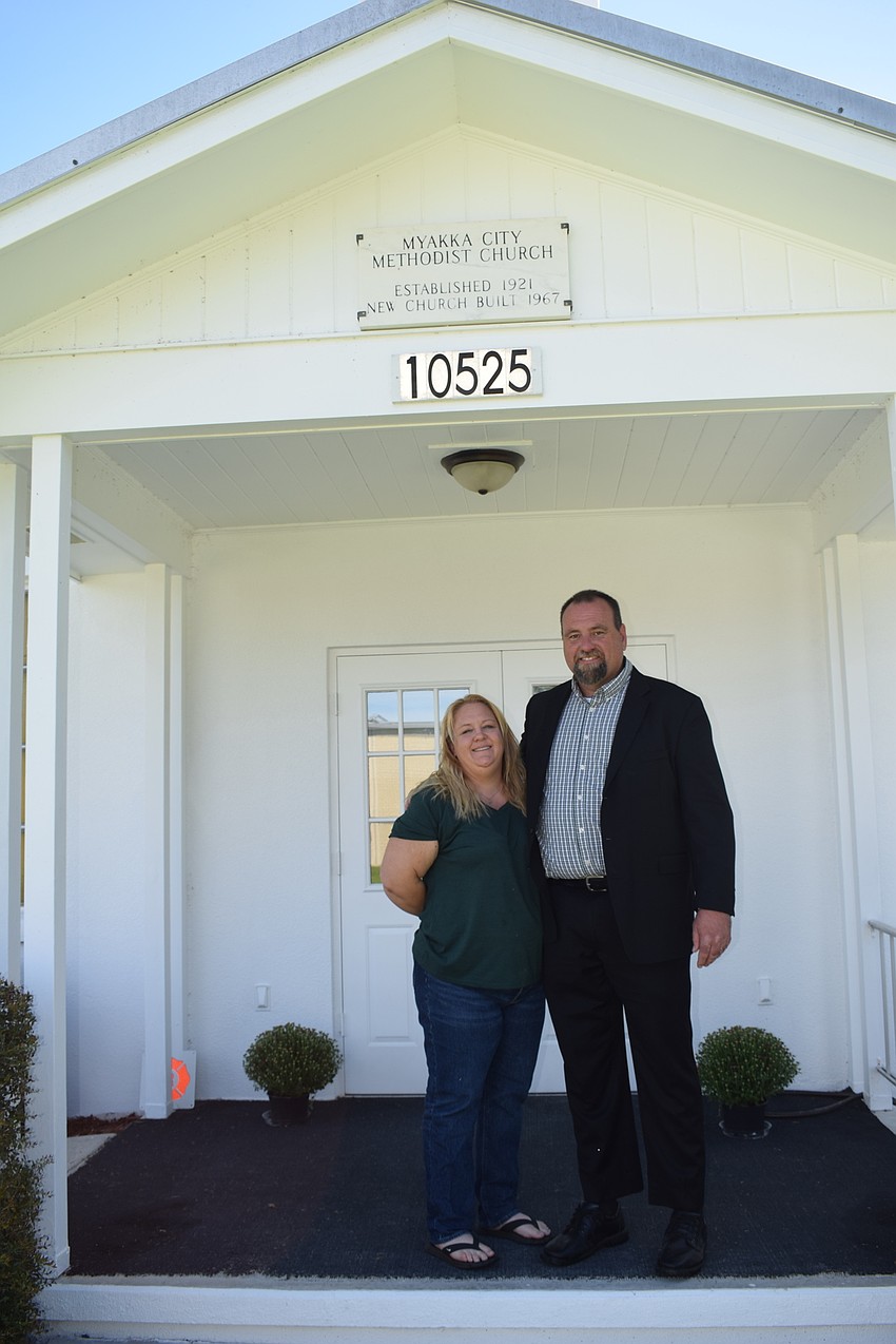 Nichole and Mathew Curley came to the church seven years ago.