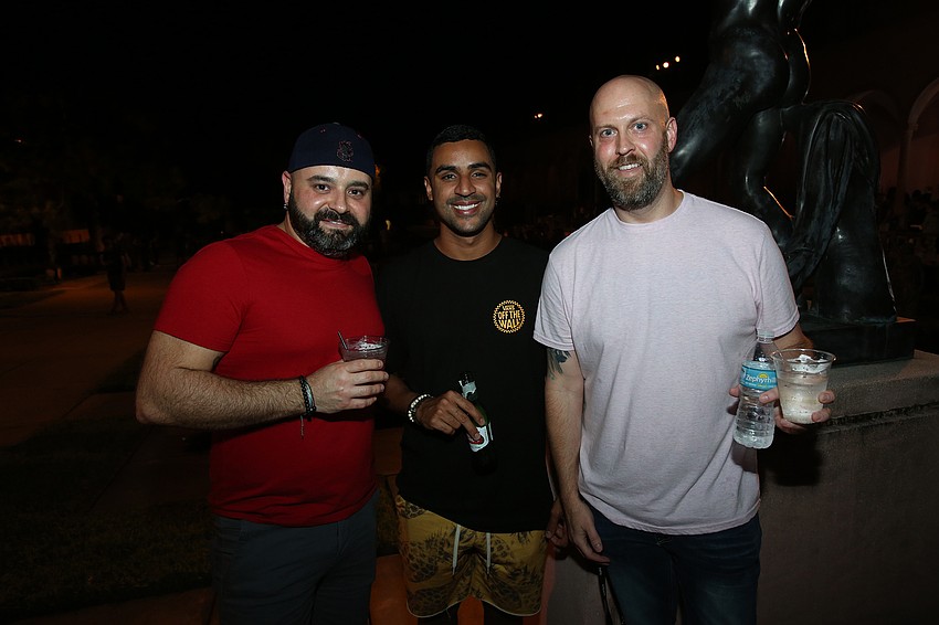 Diogo Oliveira, Vini Alves and Jordan Oliveira-Heller