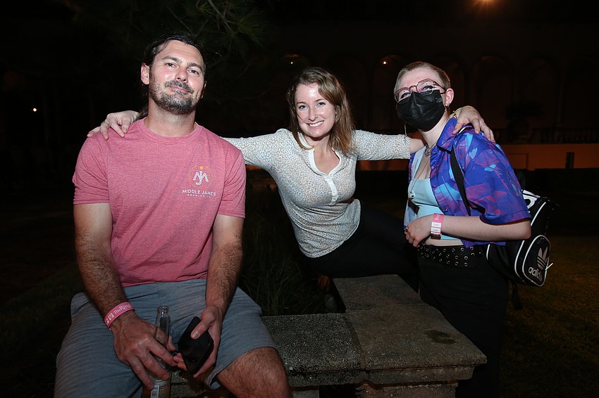 Gary Tiffany, Brittani Froug and Kaya Lewis