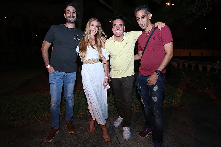 Youssef Jamil, Danielle Brown, Chris Delgado and Yassine Hamidi