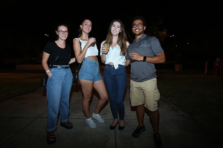 Emma Feinman, Phoebe and Erin McDermott and Sameer Madidi