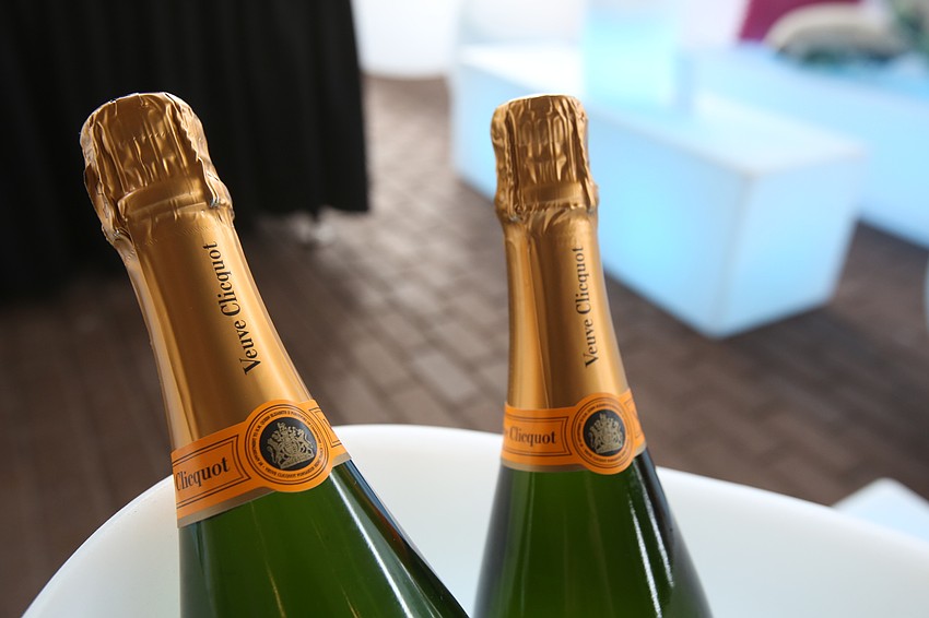 More than 200 guests enjoyed drinks and food.