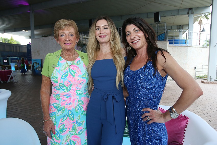 Sheila and Holly Sharpe with Sam Tichenor