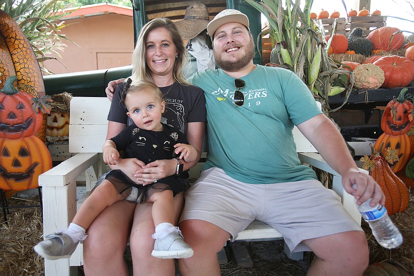 Ellie, Leyland and Jordan Thompson