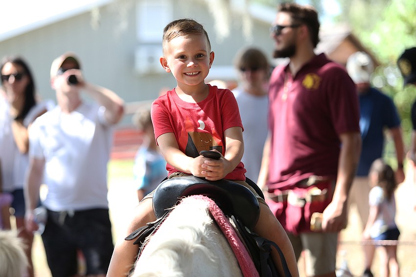 Edward Steinhauser is all smiles.