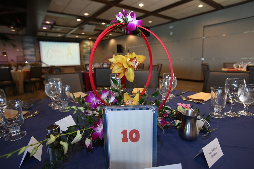 The event had a circus aesthetic.