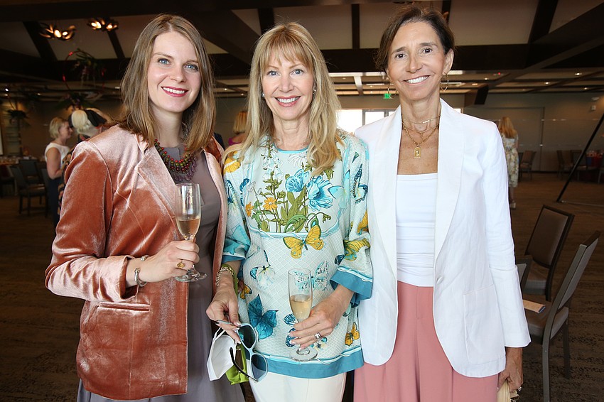 Laura and Cynthia Baran with Terri Milikin