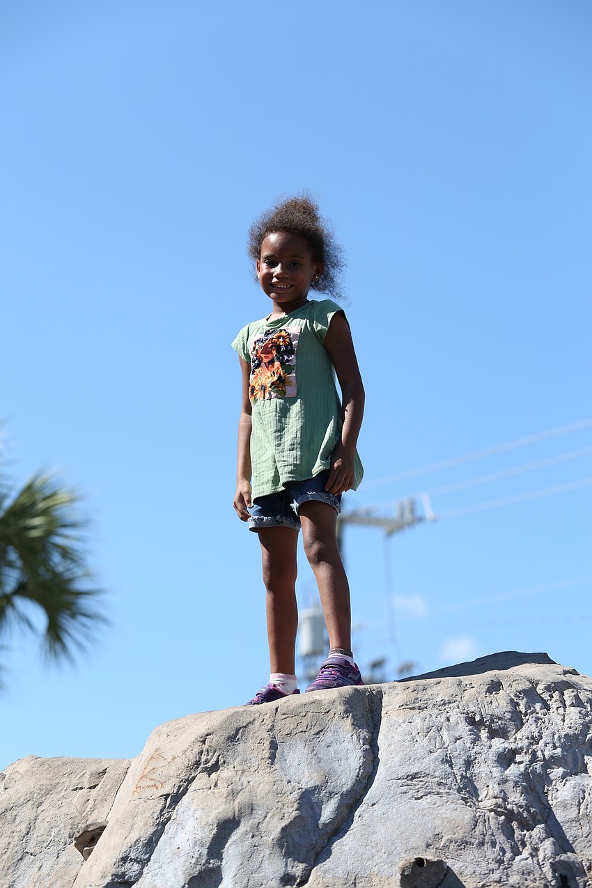 Nyomi Burns stands at the top.