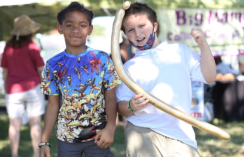 Curtis King and Jake Hunt