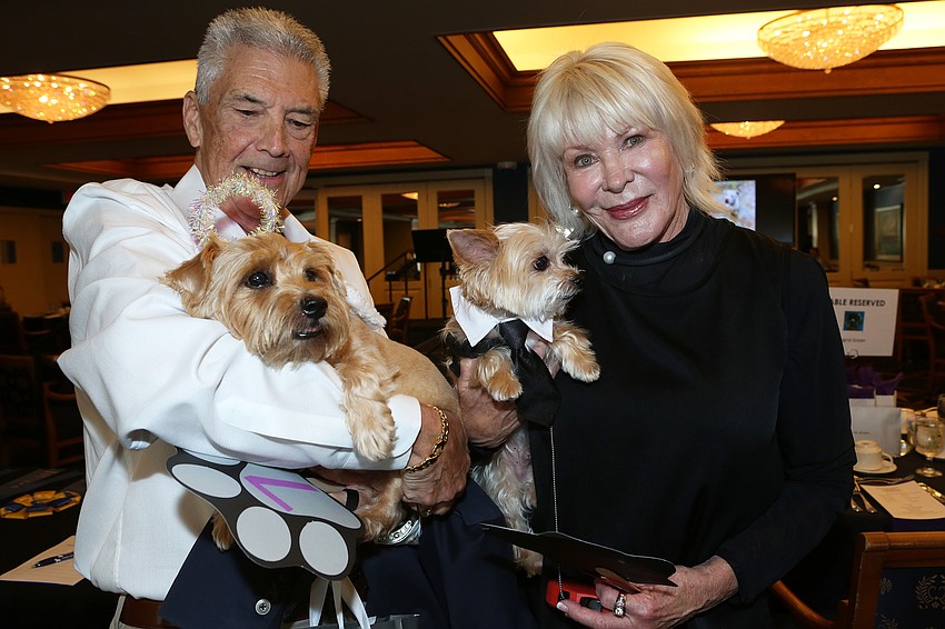 Terry Brussatti with Cami and Jan Grzep with Max