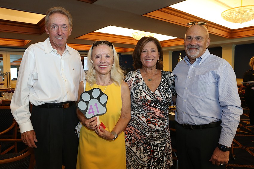 Ed and Carole Kay with Barbara and Jim Freedman