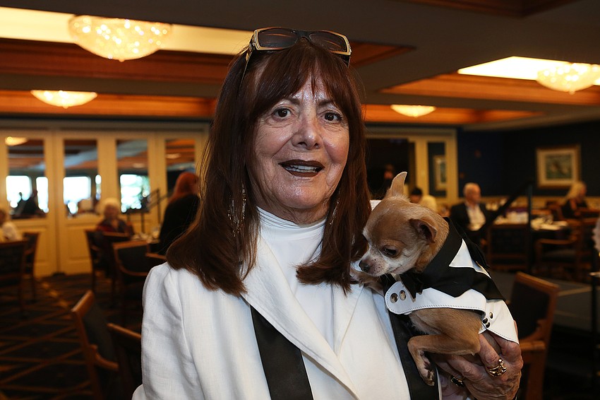 Lee Gabrielle with Mr. Peanut