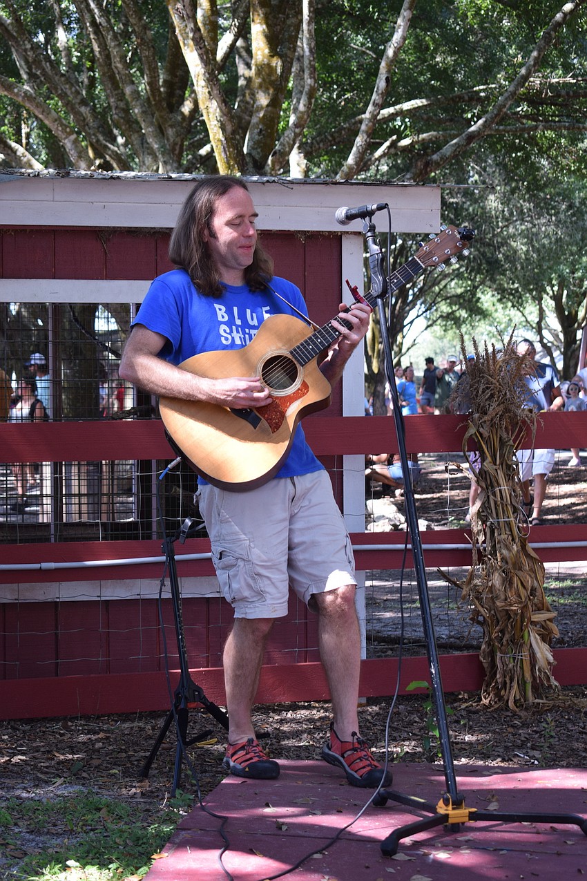 Mr. Harley, children's musician Harley Smith, plays 