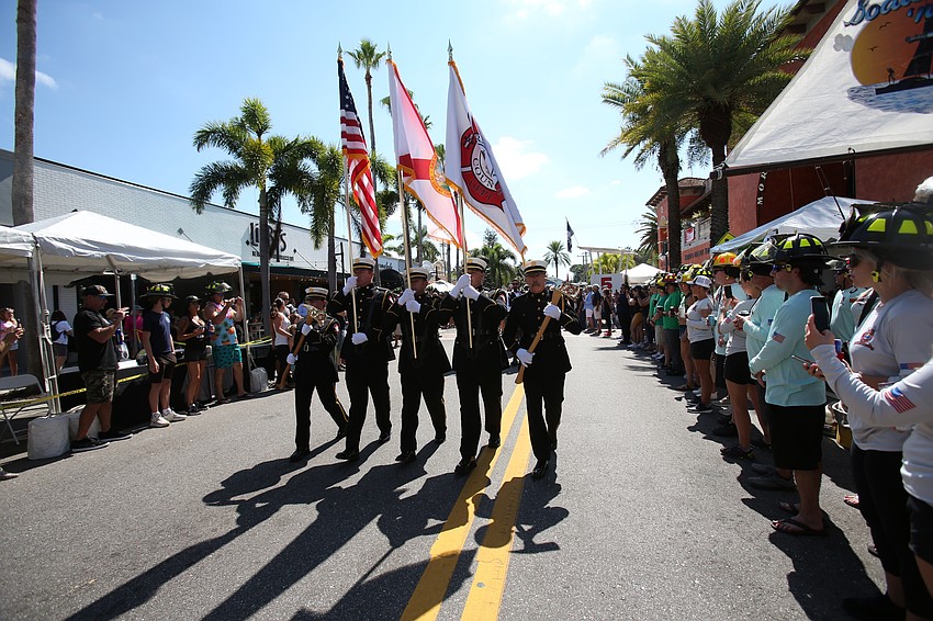 The event started with a presentation that made its way to the concert stage.