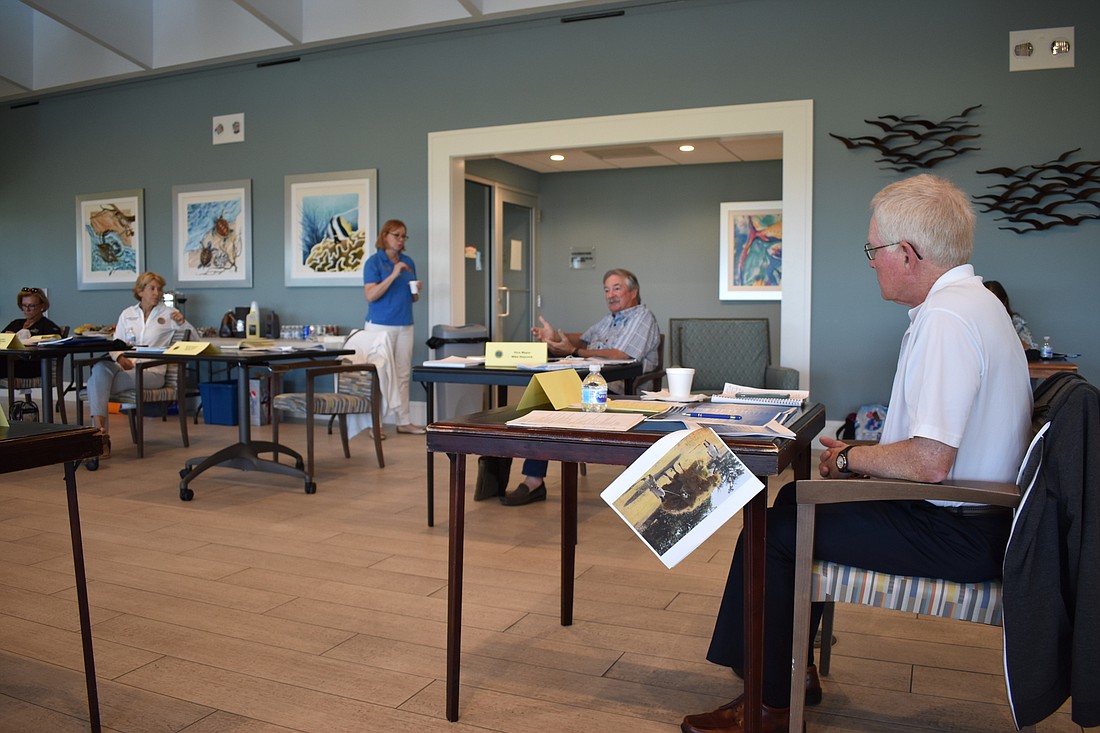 The Longboat Key Town Commission held its retreat Monday at the Seaplace Association.