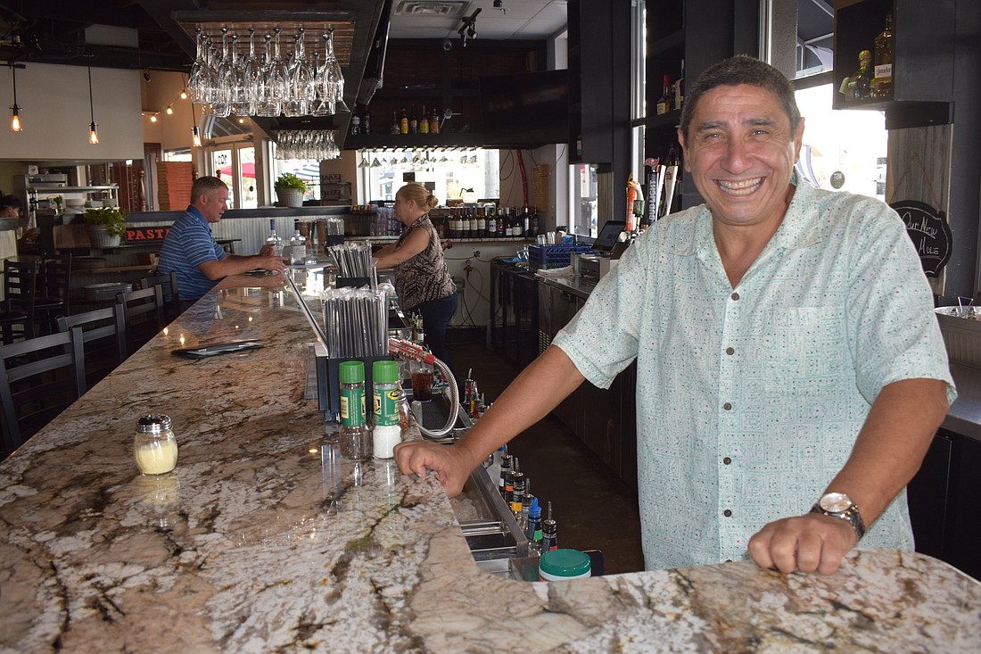 Sergio Di Sarro said his patrons have given him positive feedback since he took over Main Street Trattoria.