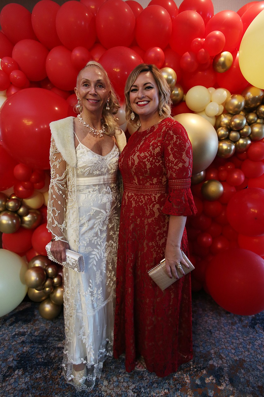 Jill Luke and Kelly Johnson