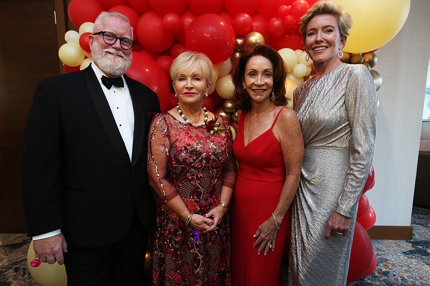 Chairs Mark Muse, Barbara Gardner, Shirley Wulf and Kimberley Pelyk