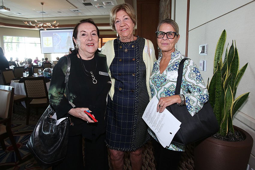Louise Tessier, Joan Perdue and Cornelia Grey