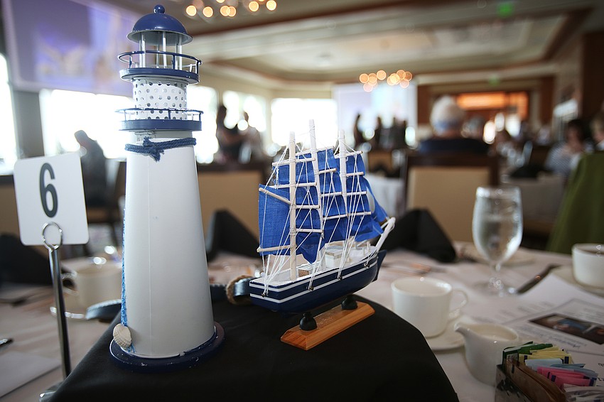 The event had a nautical theme.