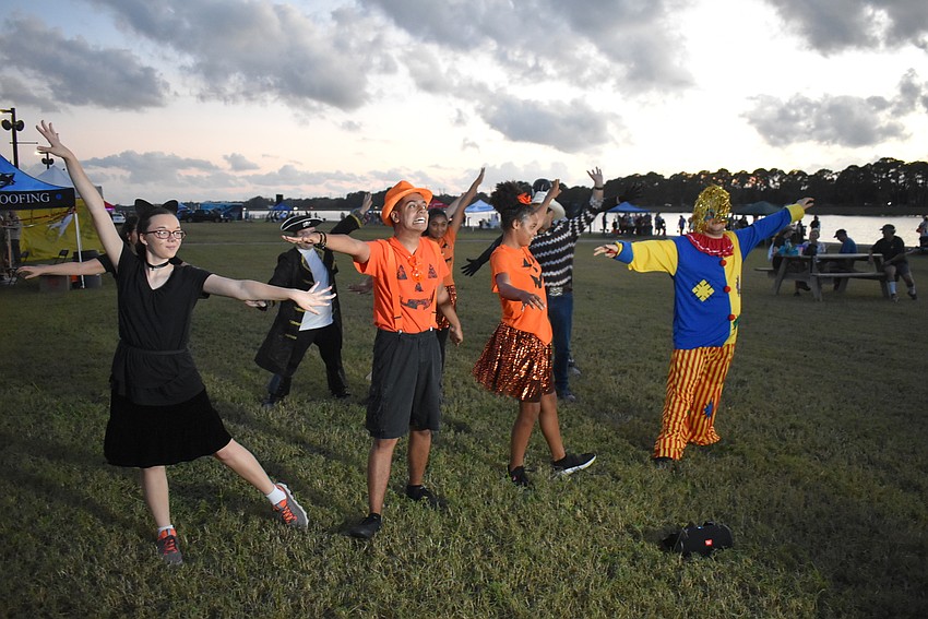The Dynasty Stars from Dynasty Dance Clubs, which has a studio in Lakewood Ranch, were a popular draw on Tuesday night at Nathan Benderson Park.