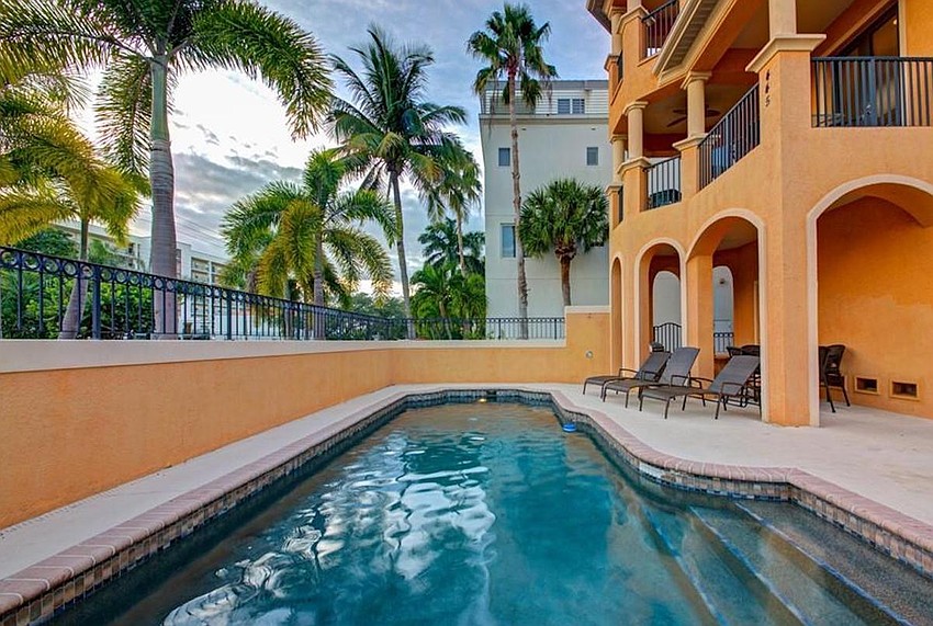 Both condominiums were built in 2005, it has three bedrooms, three baths and 2,056 square feet of living area. They sold for $1.95 million in 2017.