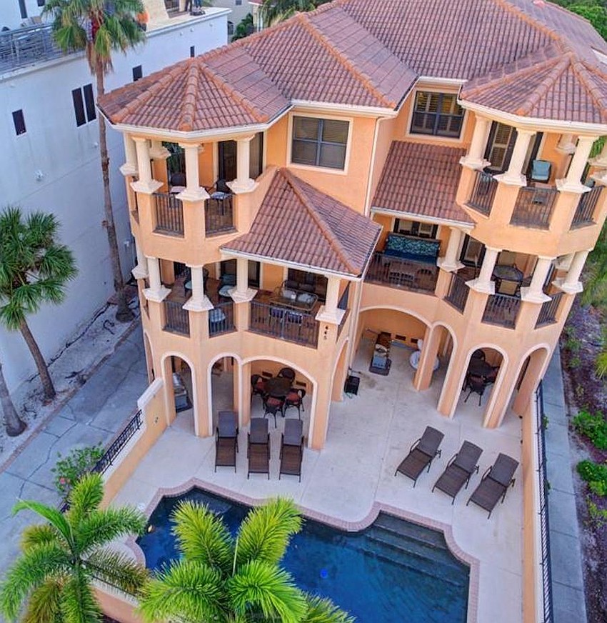 Both condominiums were built in 2005, it has three bedrooms, three baths and 2,056 square feet of living area. They sold for $1.95 million in 2017.