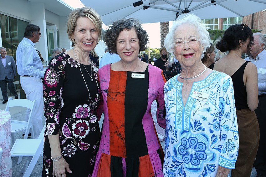 Alisa Mitchell, Executive Director Virginia Shearer and Isabel Norton